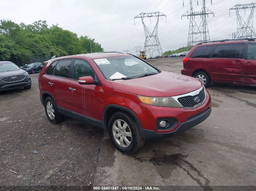 2011 Kia Sorento Lx VIN: 5XYKT4A1XBG029324 Lot: 39401547