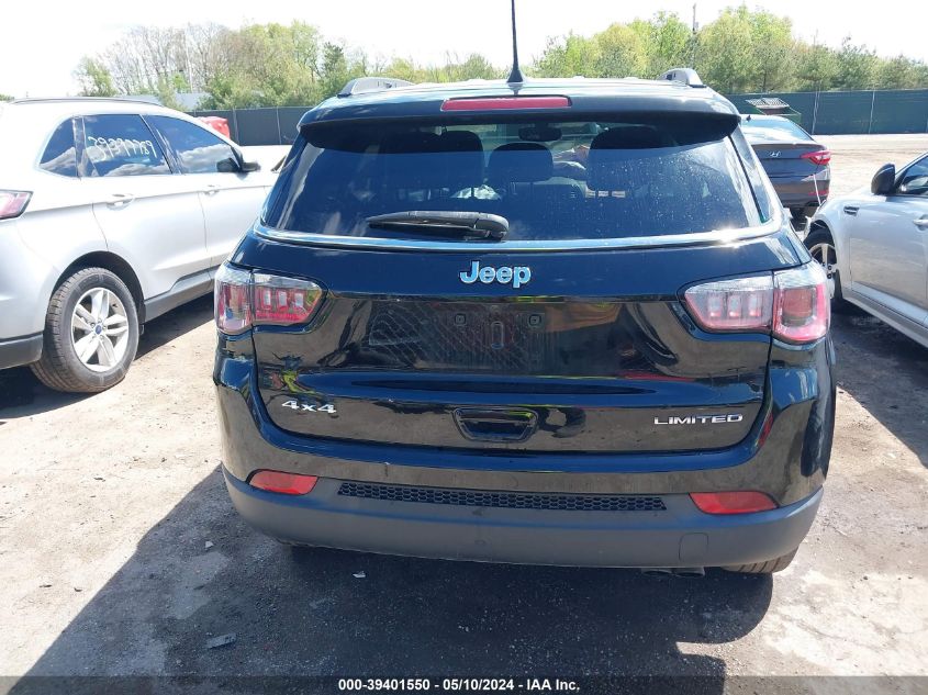 2018 Jeep Compass Limited 4X4 VIN: 3C4NJDCB6JT397970 Lot: 39401550