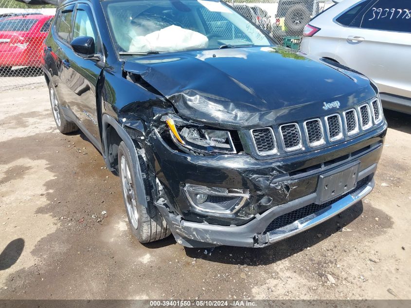 2018 Jeep Compass Limited 4X4 VIN: 3C4NJDCB6JT397970 Lot: 39401550