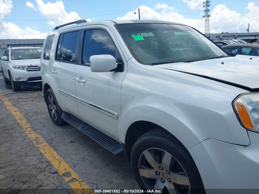 2015 Honda Pilot Touring VIN: 5FNYF4H90FB033988 Lot: 39401552