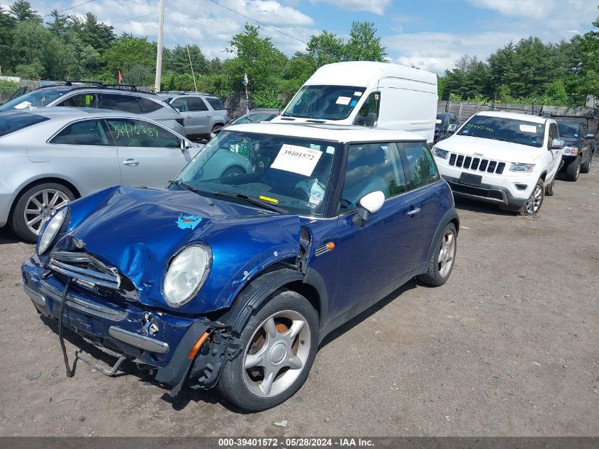 2003 Mini Cooper VIN: WMWRC33493TC46045 Lot: 39401572