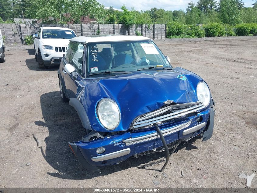 2003 Mini Cooper VIN: WMWRC33493TC46045 Lot: 39401572