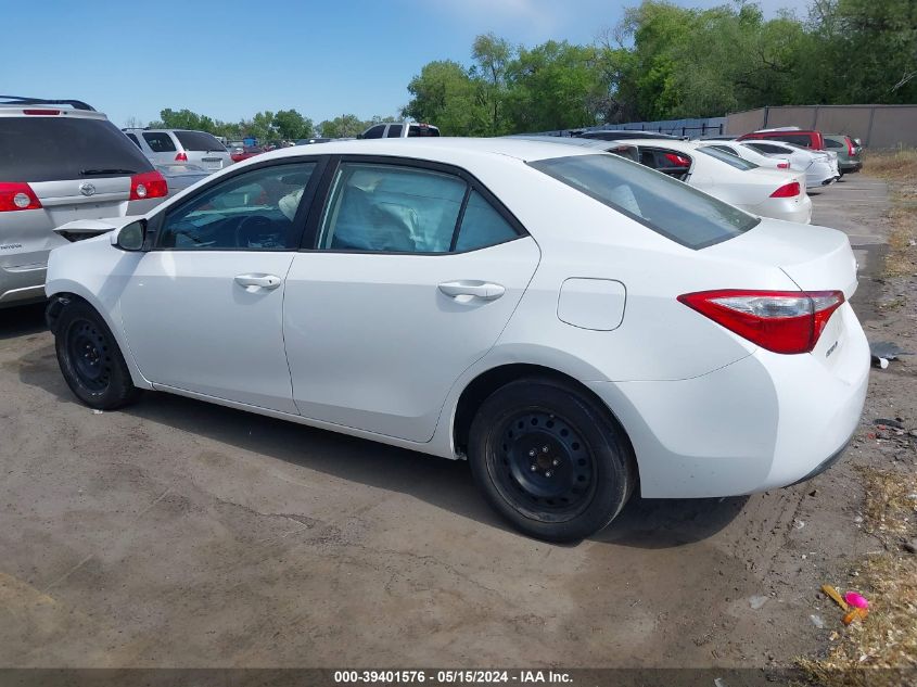 2014 Toyota Corolla Le VIN: 2T1BURHE6EC070889 Lot: 39401576