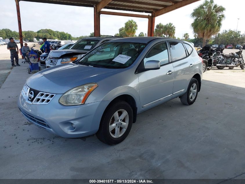 2013 Nissan Rogue S VIN: JN8AS5MV5DW126203 Lot: 39401577