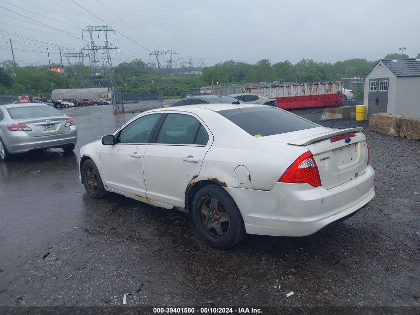 2010 Ford Fusion Se VIN: 3FAHP0HA9AR210440 Lot: 39401580