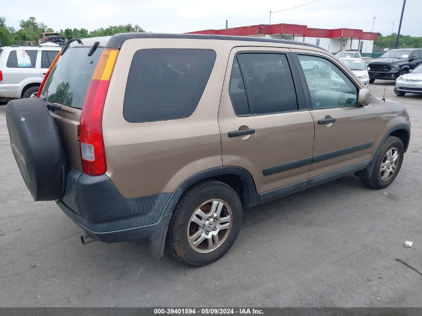 2003 Honda Cr-V Ex VIN: SHSRD78883U137488 Lot: 39401594