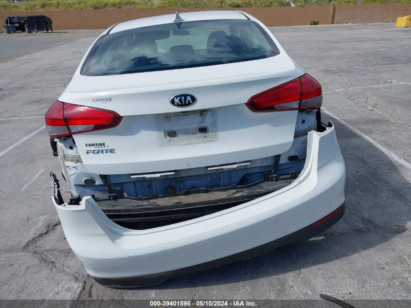 2018 Kia Forte Lx VIN: 3KPFK4A72JE268452 Lot: 39401595