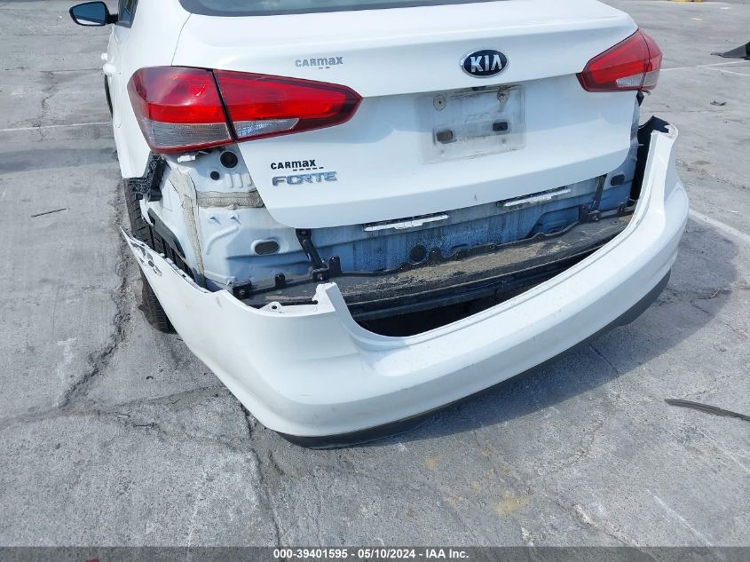 2018 Kia Forte Lx VIN: 3KPFK4A72JE268452 Lot: 39401595