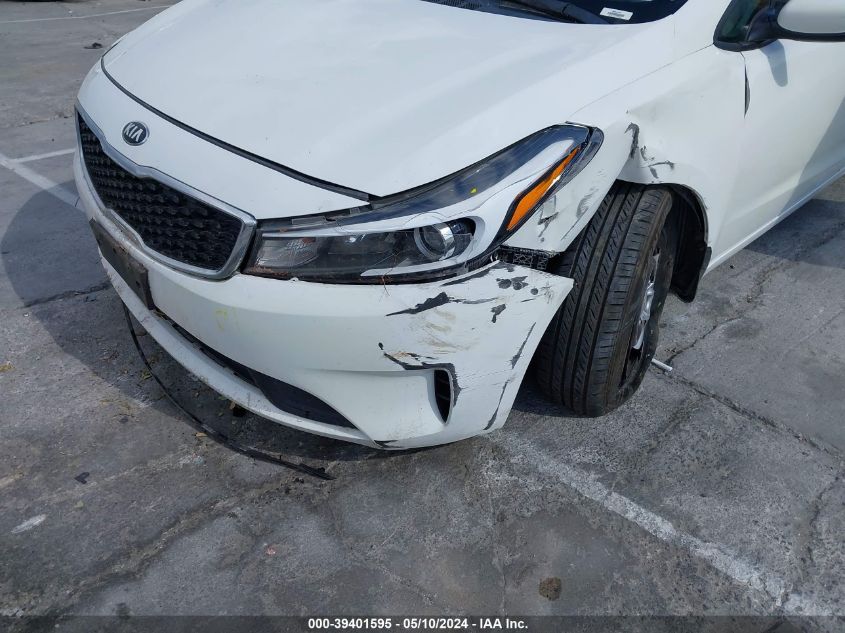 2018 Kia Forte Lx VIN: 3KPFK4A72JE268452 Lot: 39401595