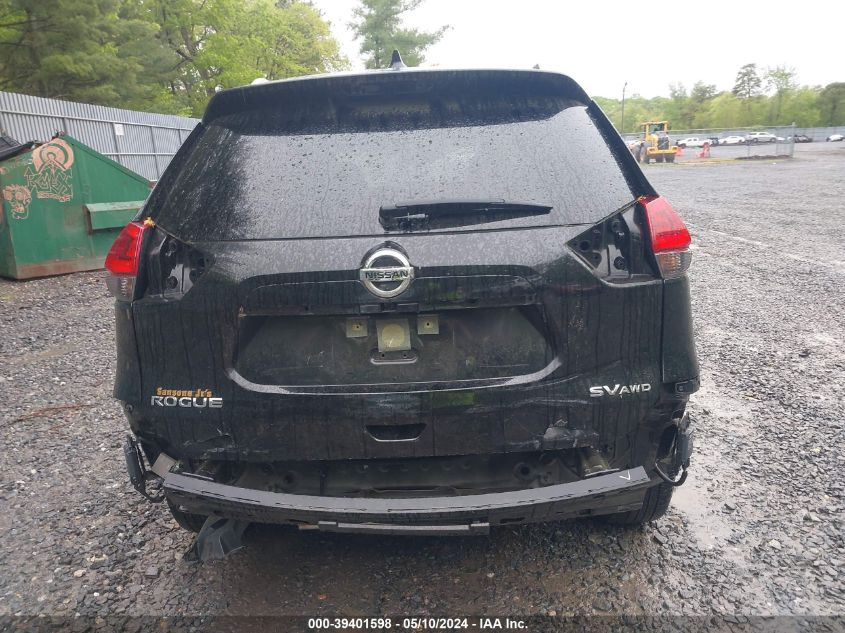 2019 Nissan Rogue Sv VIN: JN8AT2MV4KW379277 Lot: 39401598