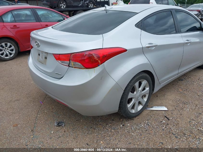 2011 Hyundai Elantra Limited (Ulsan Plant) VIN: KMHDH4AE5BU165013 Lot: 39401605