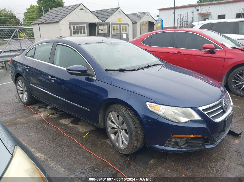 2010 Volkswagen Cc Sport VIN: WVWML7AN0AE516052 Lot: 39401607