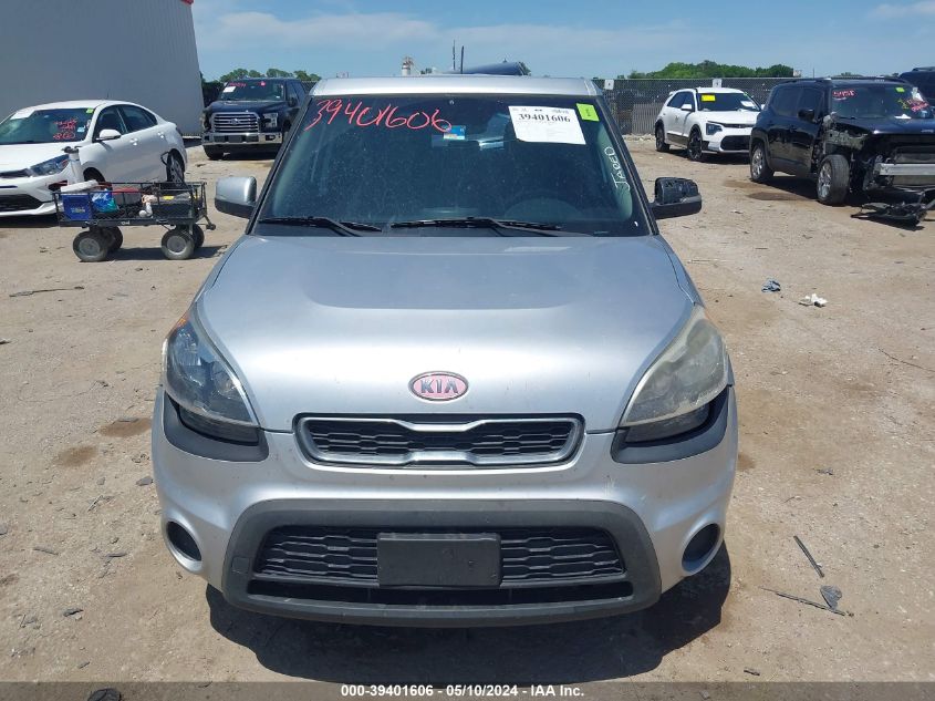 2012 Kia Soul + VIN: KNDJT2A68C7365435 Lot: 39401606