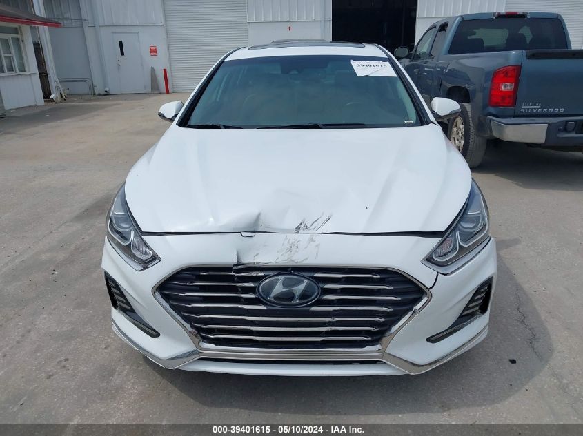 2018 Hyundai Sonata Limited VIN: 5NPE34AF0JH606989 Lot: 39401615