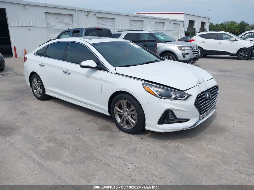 2018 Hyundai Sonata Limited VIN: 5NPE34AF0JH606989 Lot: 39401615