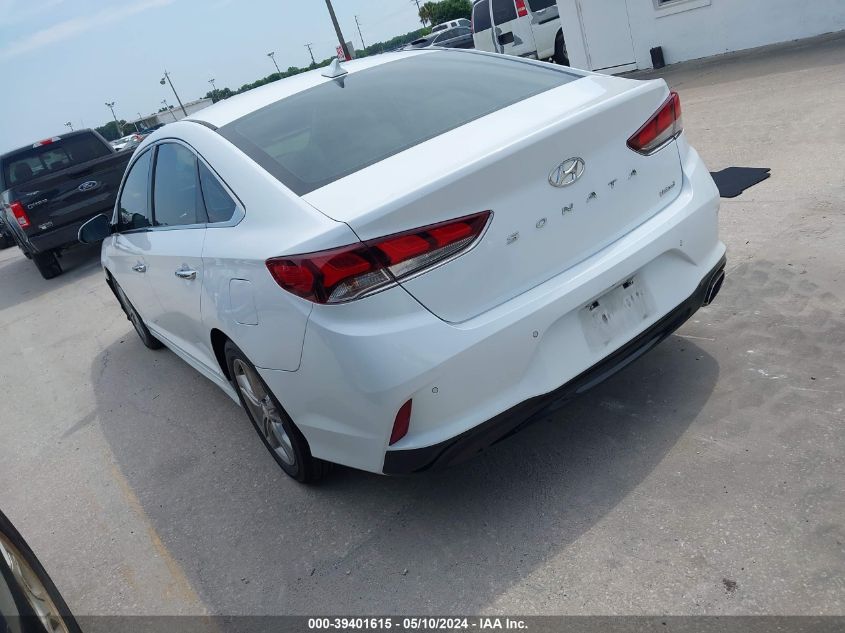 2018 Hyundai Sonata Limited VIN: 5NPE34AF0JH606989 Lot: 39401615