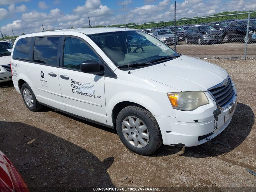 2008 Chrysler Town & Country Lx VIN: 2A8HR44H18R799457 Lot: 39401619