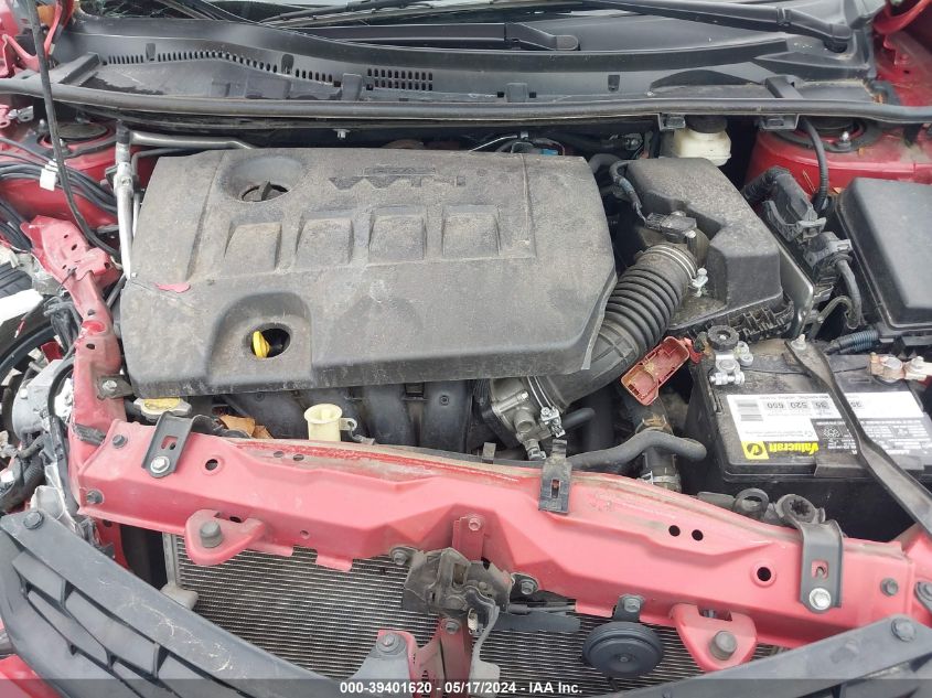 2015 Toyota Corolla S Plus VIN: 2T1BURHE1FC287607 Lot: 39401620