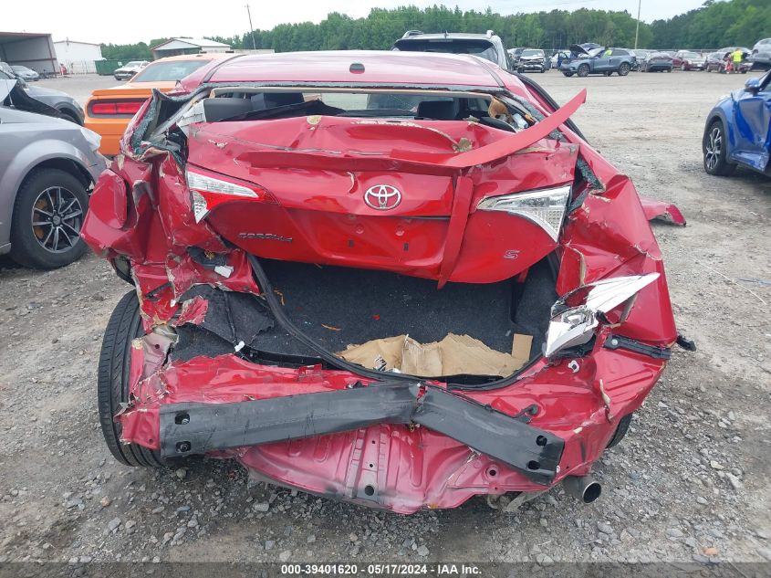 2015 Toyota Corolla S Plus VIN: 2T1BURHE1FC287607 Lot: 39401620