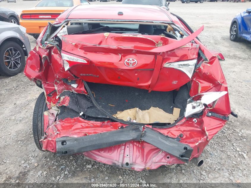 2015 Toyota Corolla S Plus VIN: 2T1BURHE1FC287607 Lot: 39401620