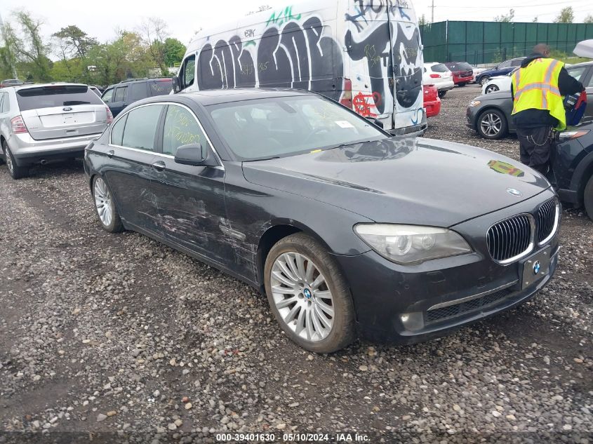 2012 BMW 750Li xDrive VIN: WBAKC8C5XCC436019 Lot: 39401630