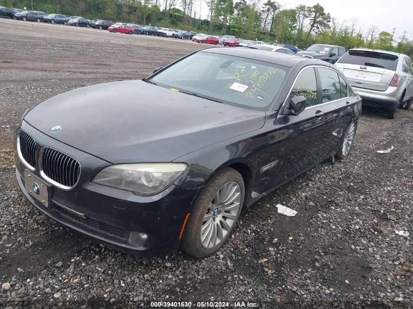 2012 BMW 750Li xDrive VIN: WBAKC8C5XCC436019 Lot: 39401630