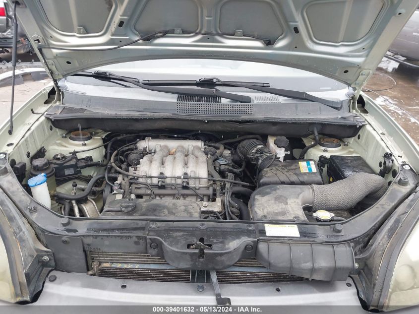 2008 Hyundai Tucson Limited V6/Se VIN: KM8JN12D58U810123 Lot: 39401632