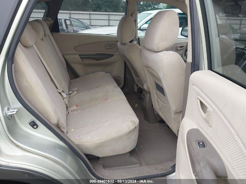 2008 Hyundai Tucson Limited V6/Se VIN: KM8JN12D58U810123 Lot: 39401632