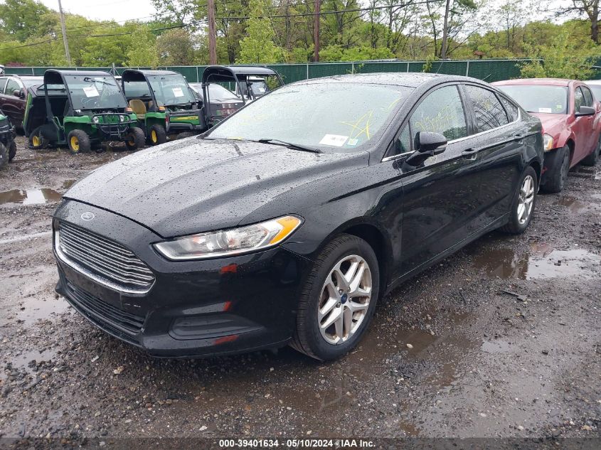 2016 FORD FUSION SE - 3FA6P0H77GR128775