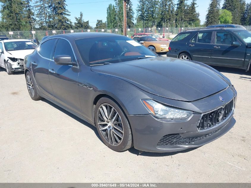 2014 Maserati Ghibli S/Q4 VIN: ZAM57RTA4E1085965 Lot: 39401649