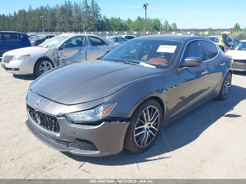 2014 Maserati Ghibli S/Q4 VIN: ZAM57RTA4E1085965 Lot: 39401649