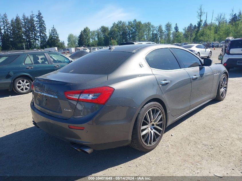 2014 Maserati Ghibli S/Q4 VIN: ZAM57RTA4E1085965 Lot: 39401649