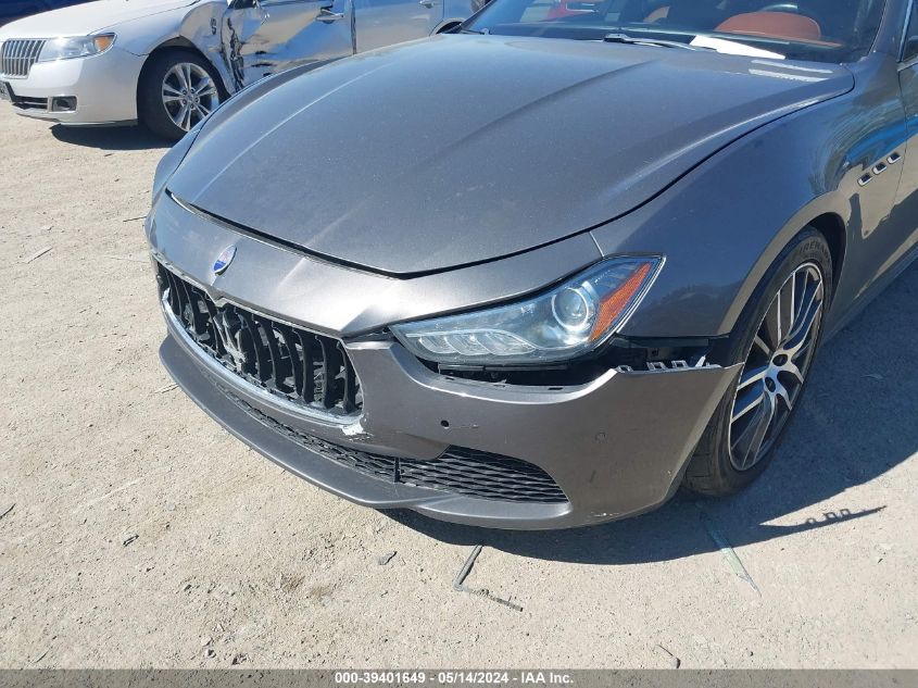 2014 Maserati Ghibli S/Q4 VIN: ZAM57RTA4E1085965 Lot: 39401649