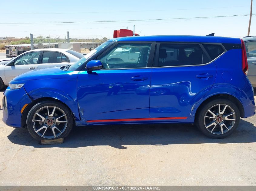 2020 Kia Soul Gt-Line VIN: KNDJ63AU2L7018789 Lot: 39401651