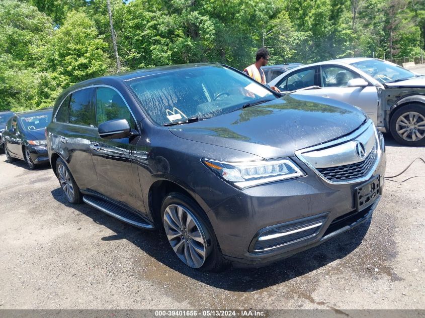 2014 Acura Mdx Technology Package VIN: 5FRYD4H46EB028754 Lot: 39401656