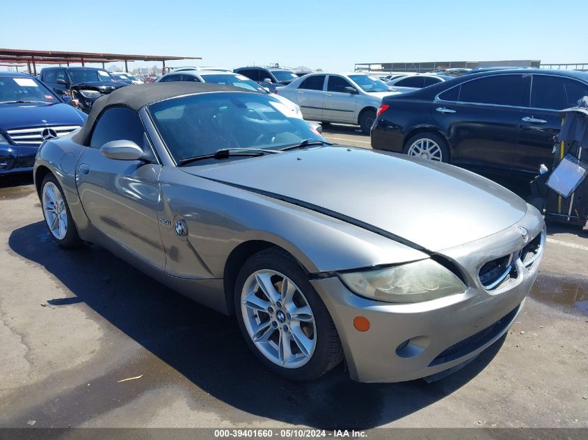 2005 BMW Z4 3.0I VIN: 4USBT53585LU11277 Lot: 39401660