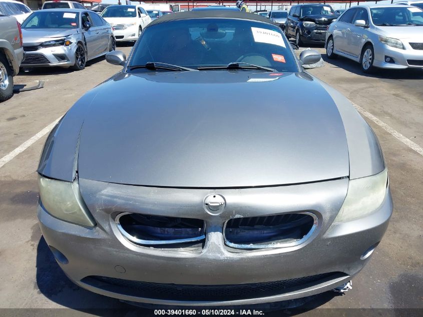 2005 BMW Z4 3.0I VIN: 4USBT53585LU11277 Lot: 39401660