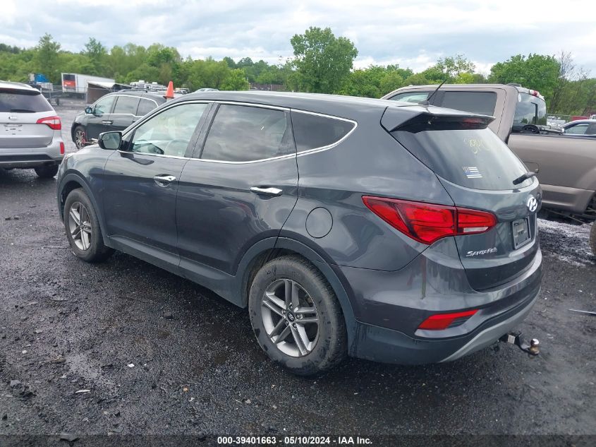 2018 Hyundai Santa Fe Sport 2.4L VIN: 5XYZTDLB0JG563645 Lot: 39401663