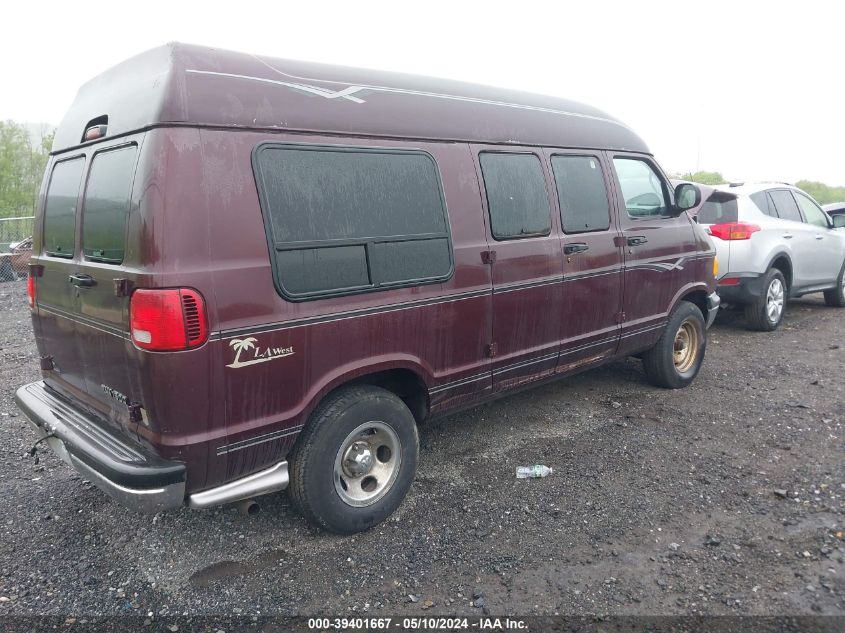 2001 Dodge Ram Van 1500 Conversion VIN: 2B6HB11Y81K516246 Lot: 39401667