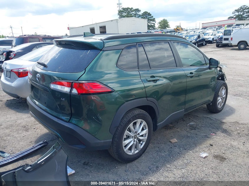 2022 Toyota Corolla Cross Le VIN: 7MUCAAAG1NV008226 Lot: 39401671