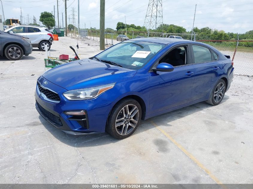 2019 Kia Forte S VIN: 3KPF34AD2KE029715 Lot: 39401681