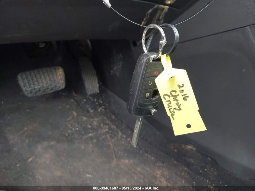 2016 Chevrolet Cruze Limited 1Lt Auto VIN: 1G1PE5SB7G7129035 Lot: 39401687