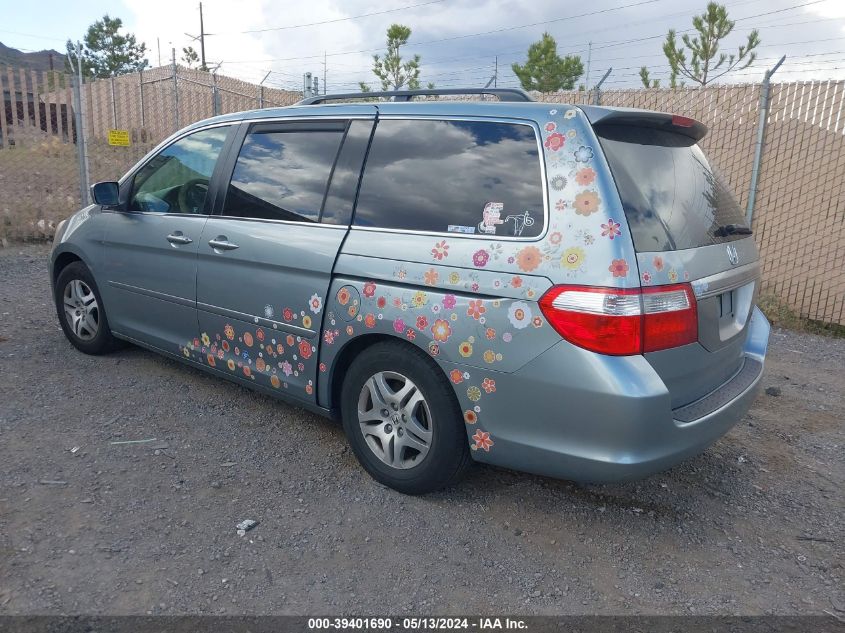 2005 Honda Odyssey Ex VIN: 5FNRL38465B101303 Lot: 39401690