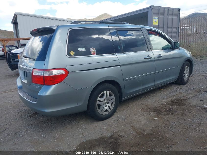 2005 Honda Odyssey Ex VIN: 5FNRL38465B101303 Lot: 39401690