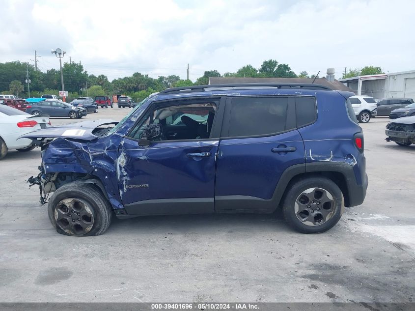 2017 Jeep Renegade Sport Fwd VIN: ZACCJAAB6HPF29958 Lot: 39401696