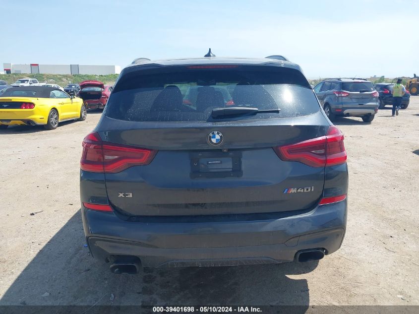 2019 BMW X3 M40I VIN: 5UXTS3C59K0Z06505 Lot: 39401698