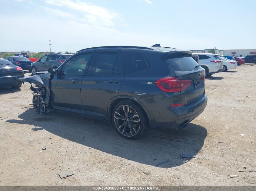 2019 BMW X3 M40I VIN: 5UXTS3C59K0Z06505 Lot: 39401698