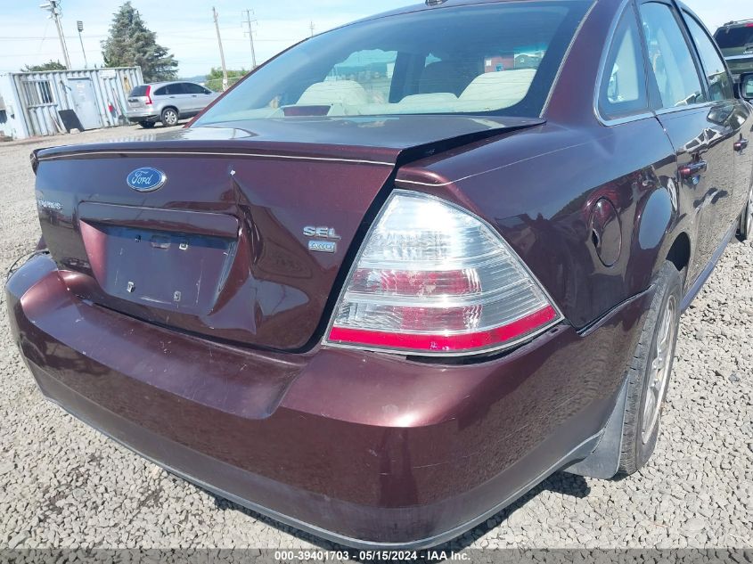 2009 Ford Taurus Sel VIN: 1FAHP27W79G101406 Lot: 39401703