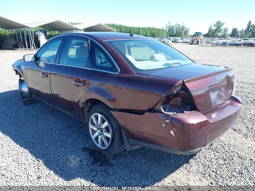 2009 Ford Taurus Sel VIN: 1FAHP27W79G101406 Lot: 39401703