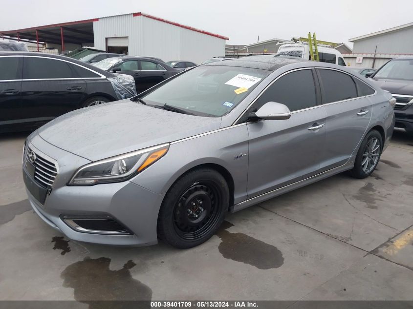 2016 Hyundai Sonata Hybrid Limited VIN: KMHE34L18GA010557 Lot: 39401709